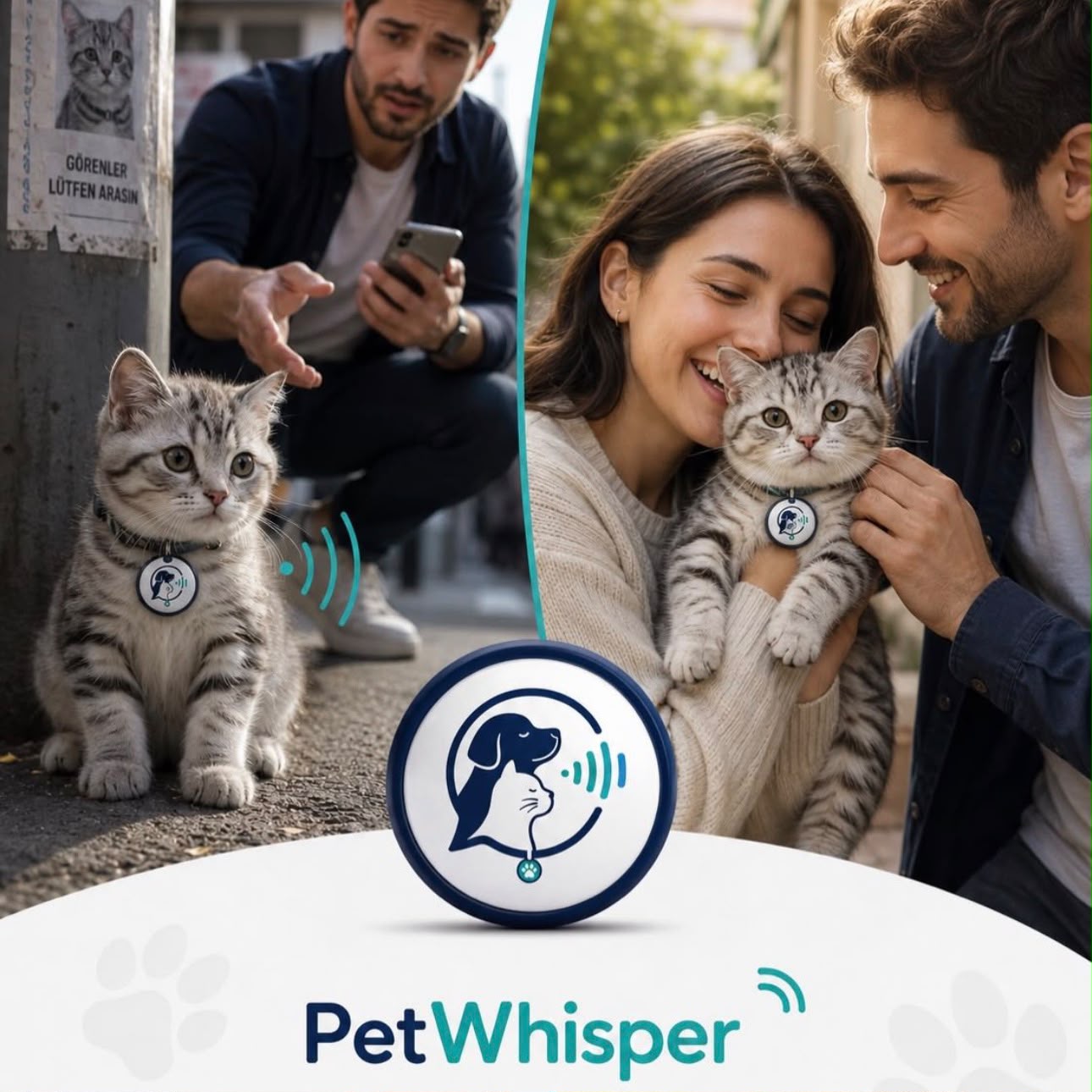 Happy pet reunion